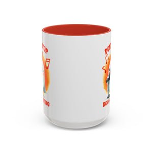 Ghost Coffee Mug, Perfect for Halloween, Fun Gift for Kids & Adults, Don't Stop Boo-lieving Mug, Caffeinated Spirits