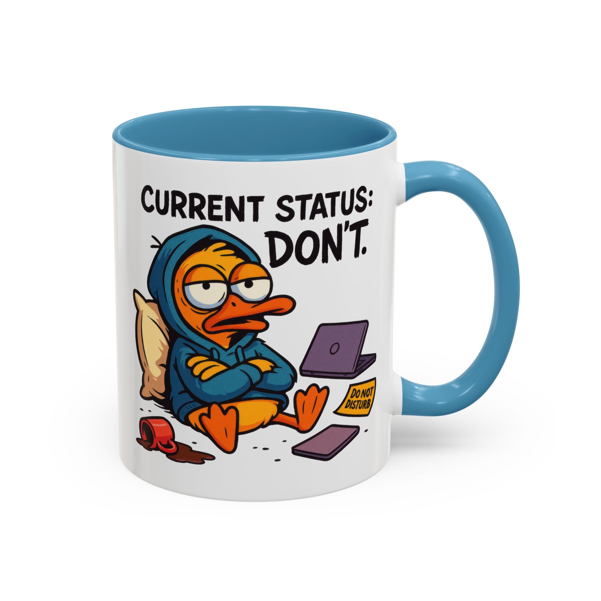 Chill Vibes Coffee Mug, Perfect for Lazy Days, Gift for Homebodies, Quirky Coffee Lover, Fun Desk Accessory, Work from Home Essentials