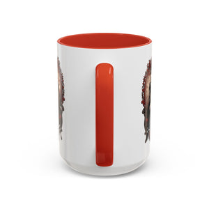 Gothic Elegance Coffee Mug - Unique Black Accent Mug for Witchy Vibes, Perfect Gift for Halloween, Goth Decor, Coffee Lovers, & Spooky