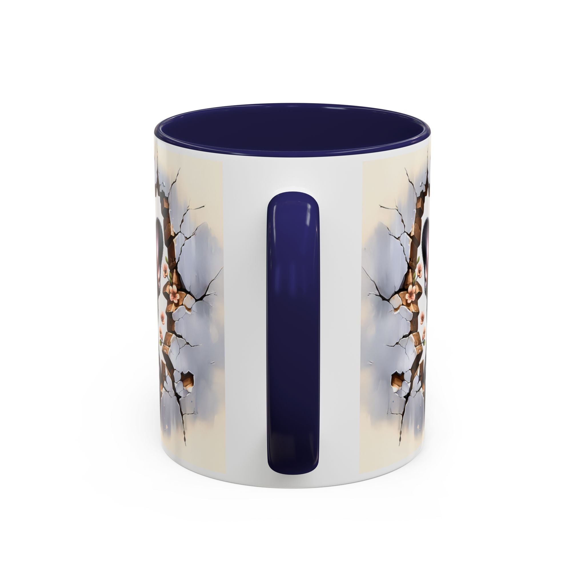 Cute French Bulldog Accent Coffee Mug, Pet Lover Gift, Dog Lover Mug, Home Office Coffee Cup, Unique Animal Print Mug