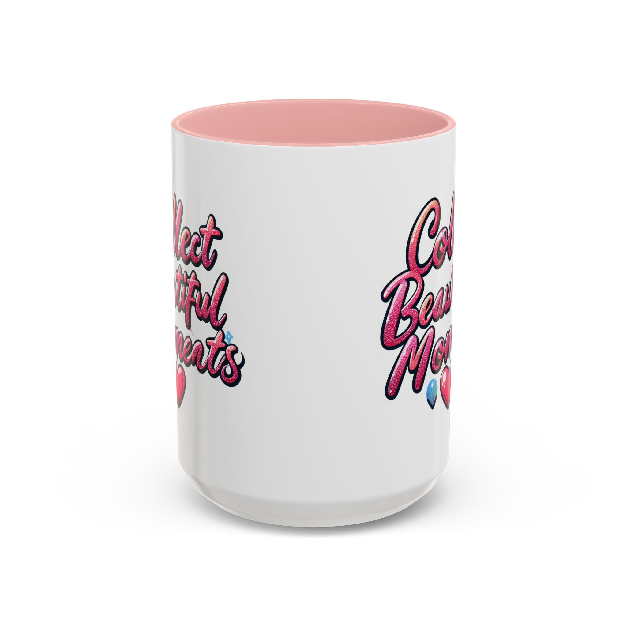 Collect Beautiful Moments Coffee Mug - 11oz & 15oz positive vibe love heart cup