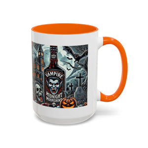 Gothic vampire Halloween Coffee Mug, Spooky Decor, Skull Design, Gift for Horror Lovers,  Party Essential, Unique Drinkware