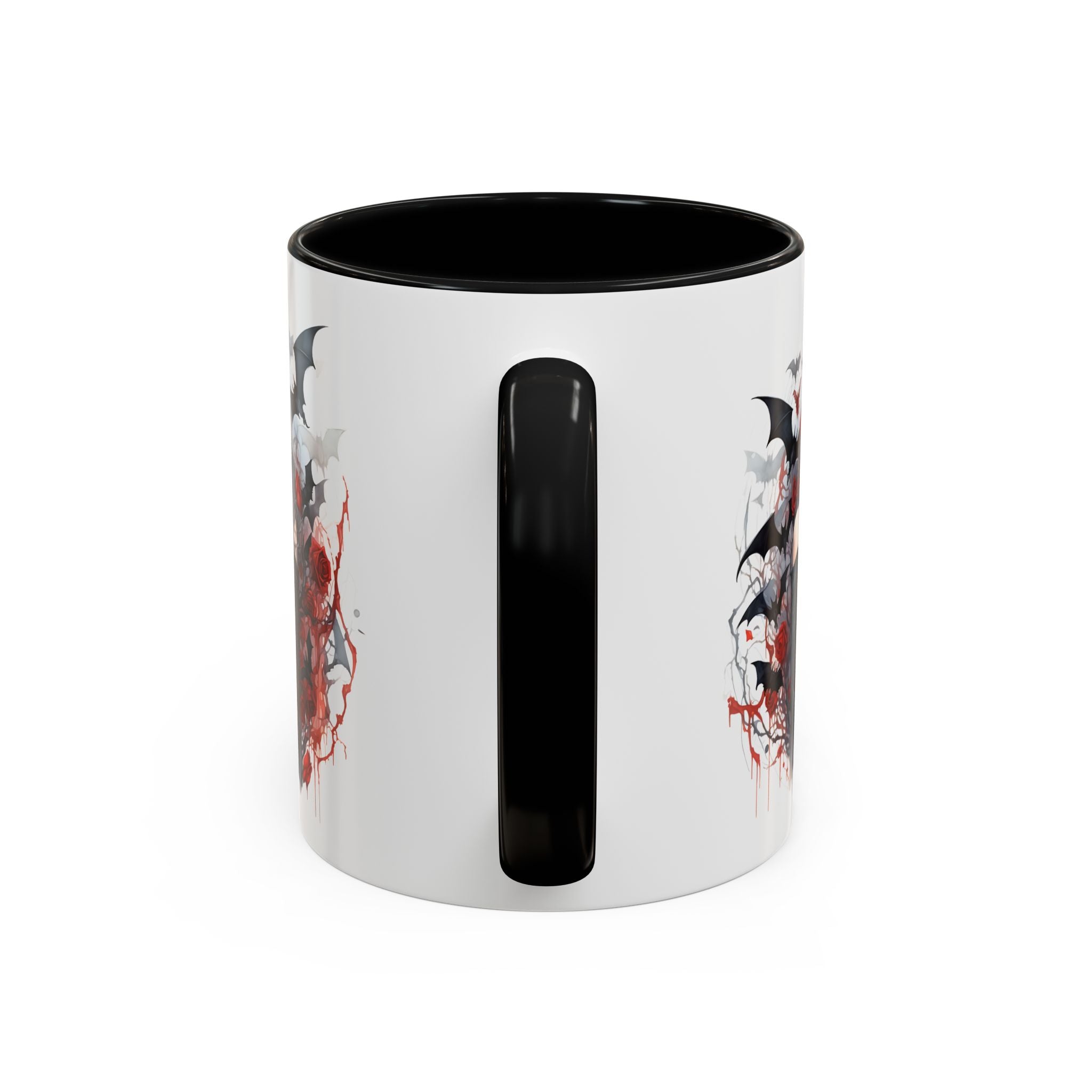 Gothic Coffee Mug, Dark Aesthetic Cup, Halloween Drinkware, Vampire Themed Gift, Horror Mug, Witchy Kitchen Decor