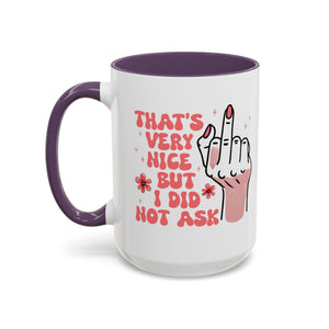 Sassy Accent Coffee Mug, Funny Gift, Humor Mug, Conversation Starter, Coffee Lover Gift, Unique Handmade Mug