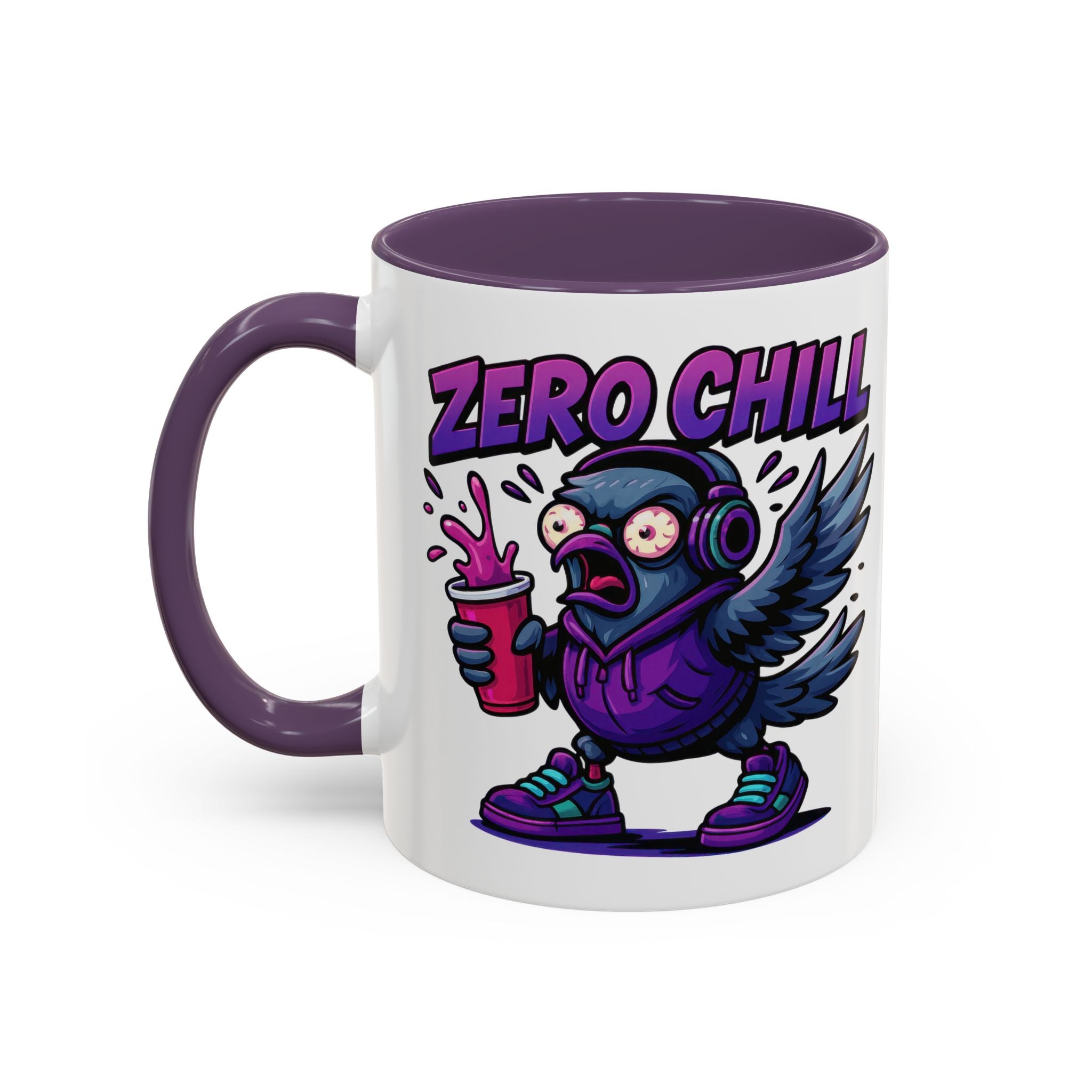 Zero Chill Accent Coffee Mug - Fun Ceramic Cup for Coffee Lovers, Unique Gift for Friends, Quirky Drinkware, Perfect for Birthdays, [...]