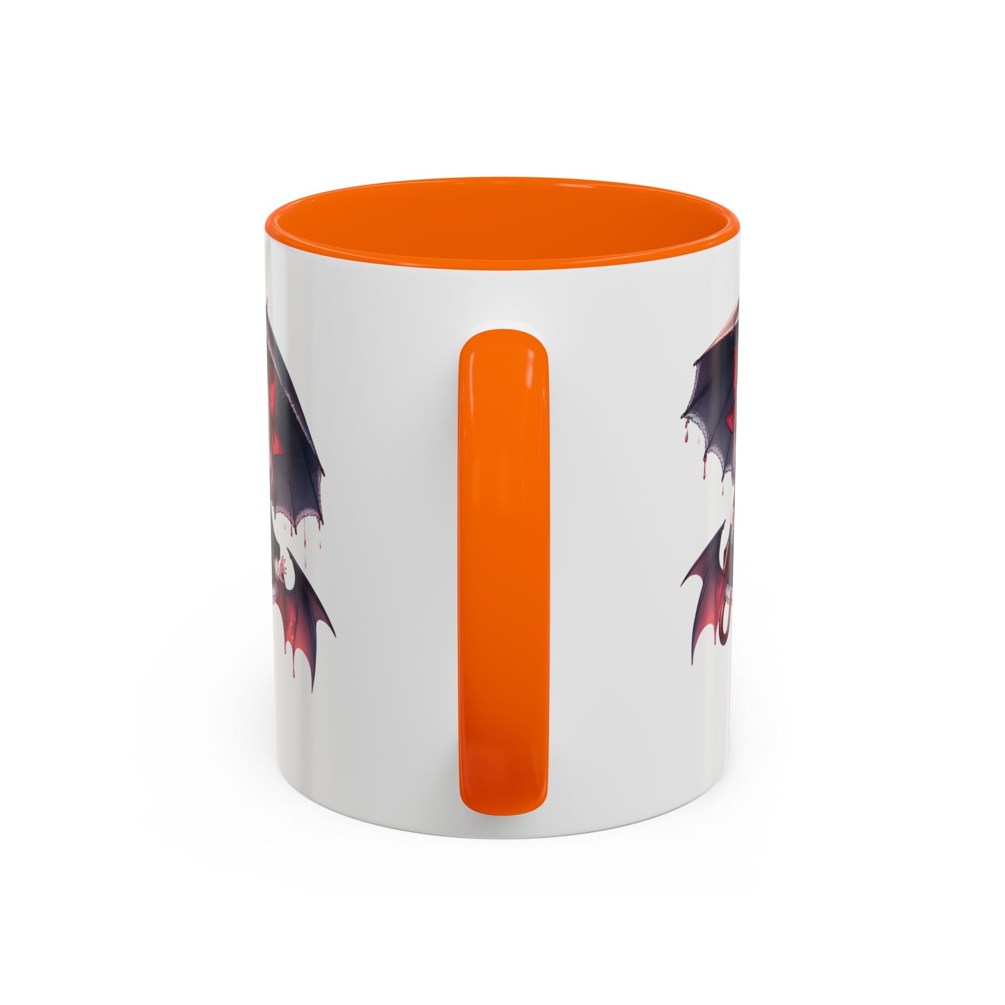 Gothic vampire girl  horror art Accent Coffee Mug (11, 15oz)