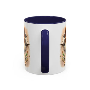 German Shepherd Accent Coffee Mug | Dog Lover Gift, Tasty Hot Beverage Cup, Pet Themed Kitchenware, Animal Adoption Cup, Unique Pet Gift