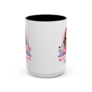 Relaxing Yoga Coffee Mug, Keep Calm and Om Mug, Inspirational Gift, Meditation Mug, Self-Care Coffee Cup, Yoga Lover's Gift