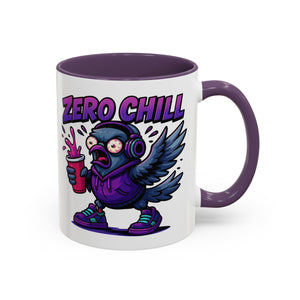 Zero Chill Accent Coffee Mug - Fun Ceramic Cup for Coffee Lovers, Unique Gift for Friends, Quirky Drinkware, Perfect for Birthdays, [...]
