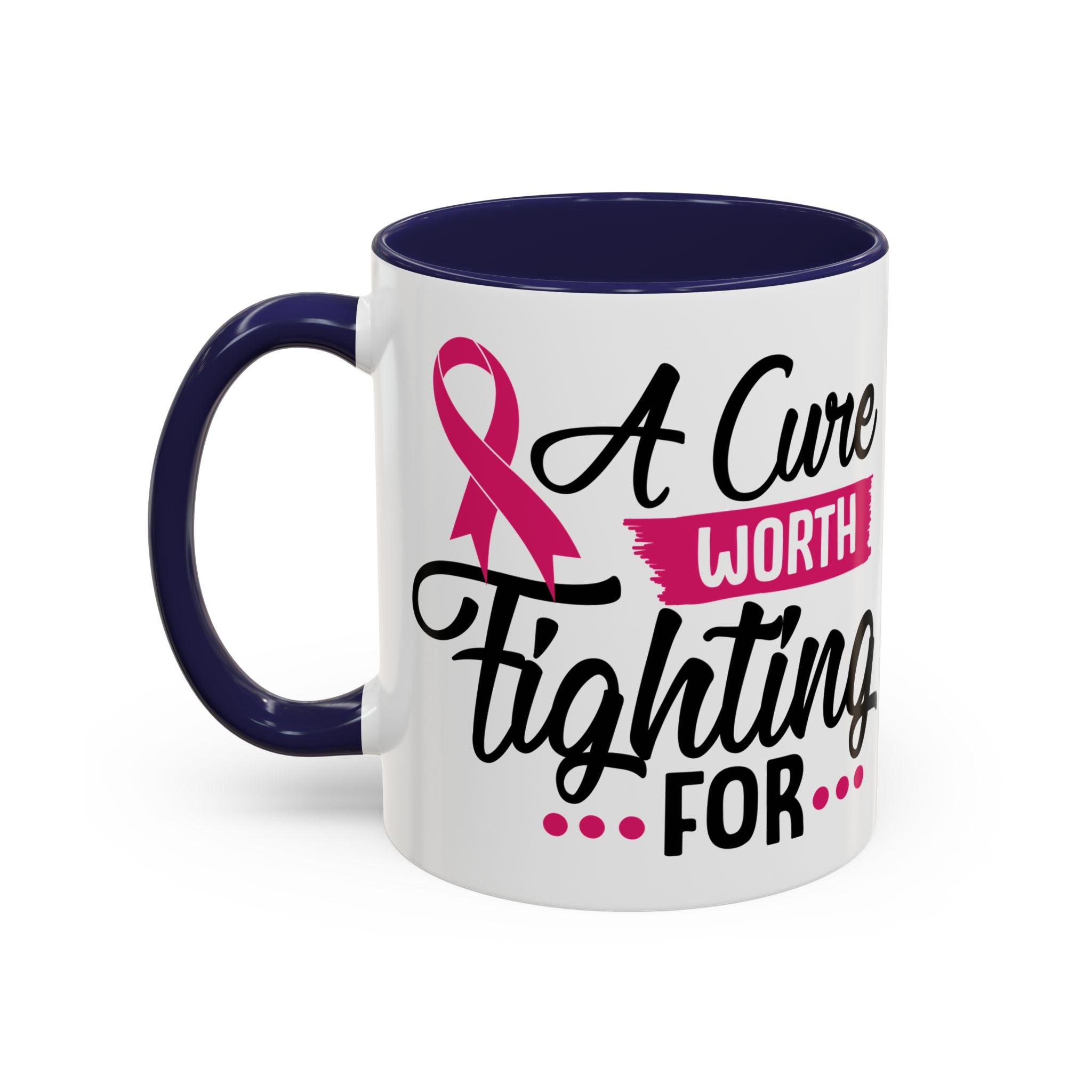 Inspirational Breast Cancer Awareness Mug, Supportive Gift for Fighters, 11oz & 15oz Coffee Cup - Perfect for Fundraisers, Hope, [...]