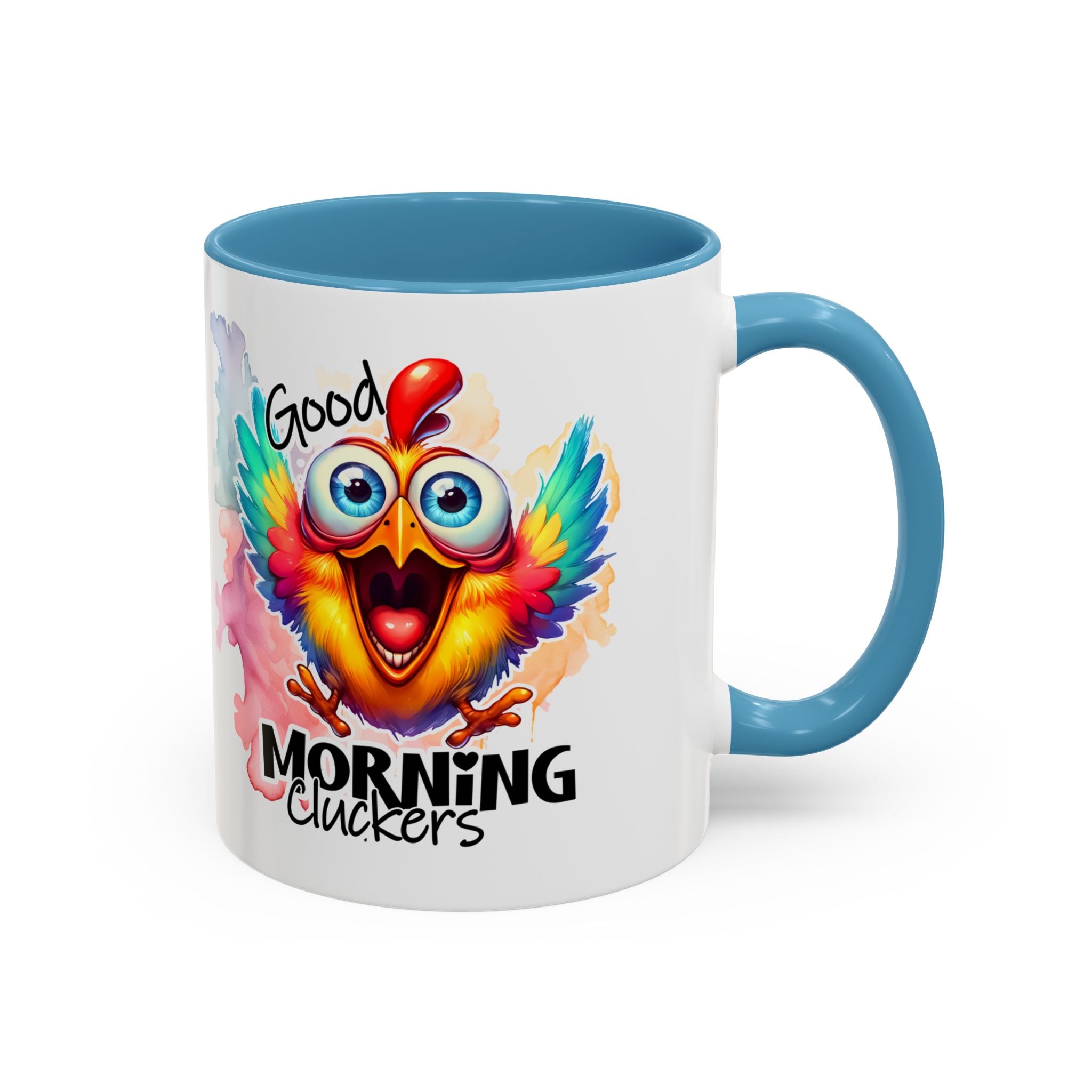 good Morning Mug with Cheerful Rooster Design - Perfect for Coffee Lovers, Gifting, Morning Routine, Kitchen Decor, Bird Enthusiasts