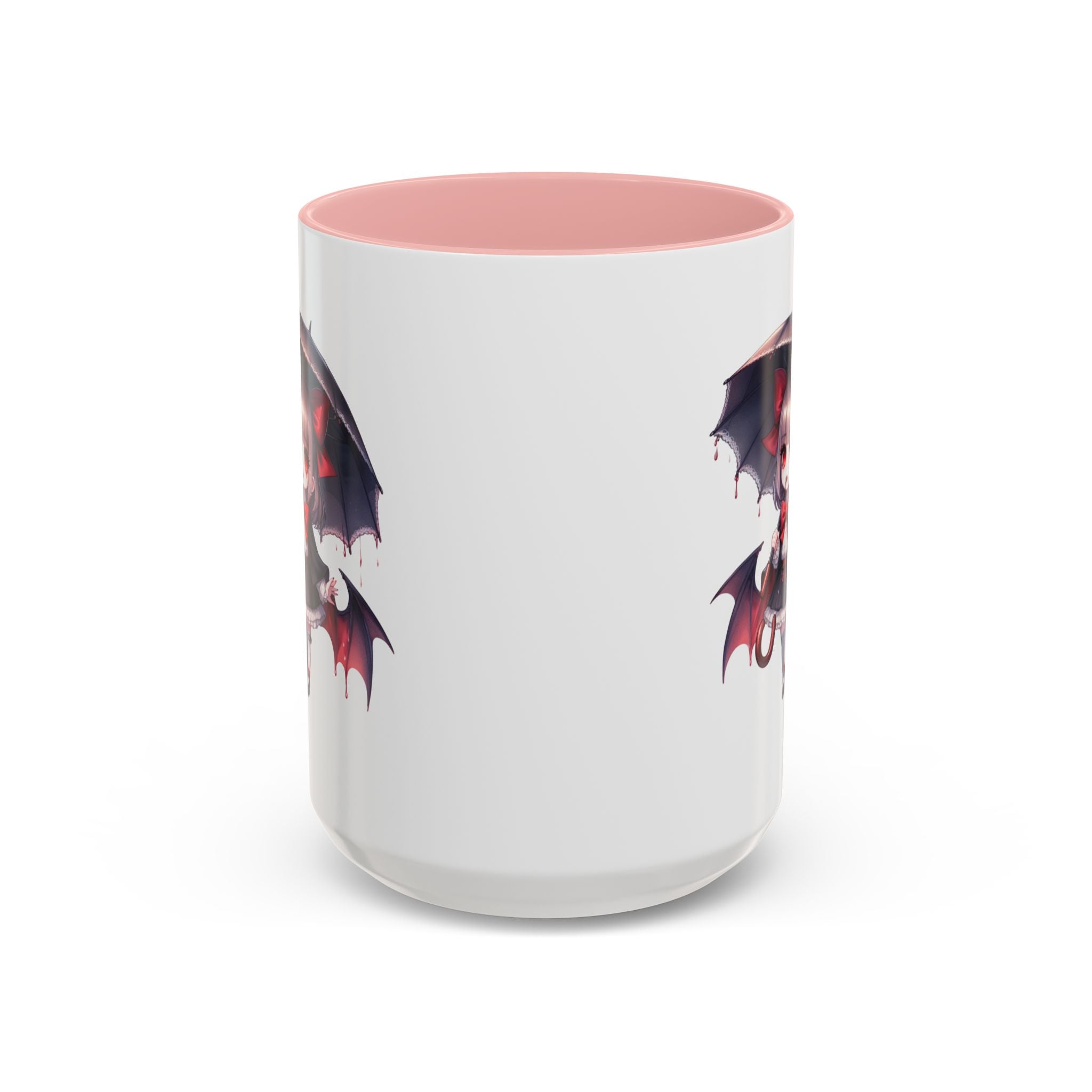 Gothic vampire girl  horror art Accent Coffee Mug (11, 15oz)