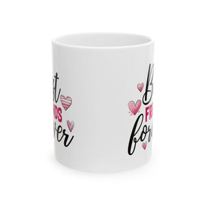 Best Friends Forever coffee Mug - Cute Gift for Friendship, Birthday, BFF, Coffee Lover, Tea Mug
