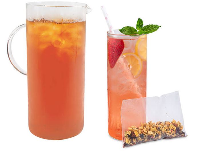 Strawberry lemonade iced tea pouch 12 count bag