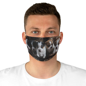 Puppy love  Fabric Face Mask