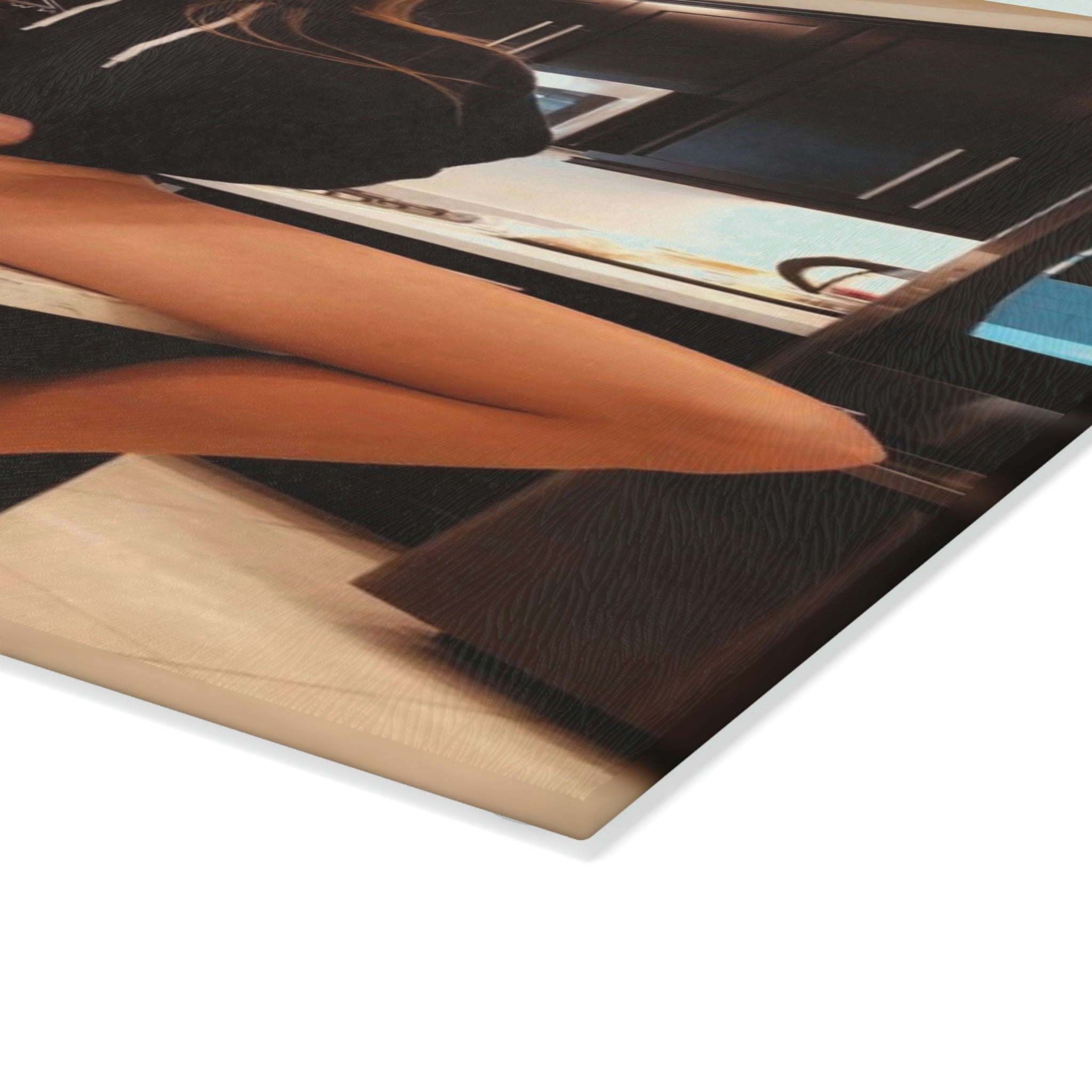 Dessert anyone Glass Cutting Board by Cameron Sloane