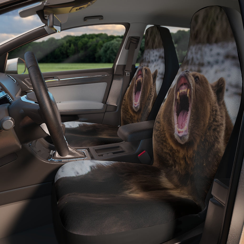Bear wildlife Car Seat Covers