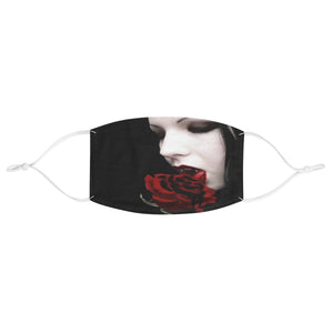 Vampire rose Fabric Face Mask