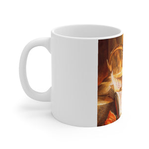 Golden Dragon Ceramic Mug 11oz