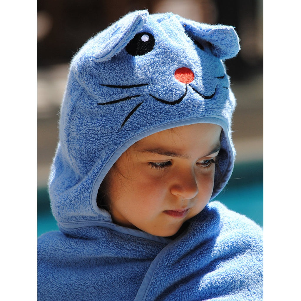 Cat Hooded Cotton Turkish Towel: Baby