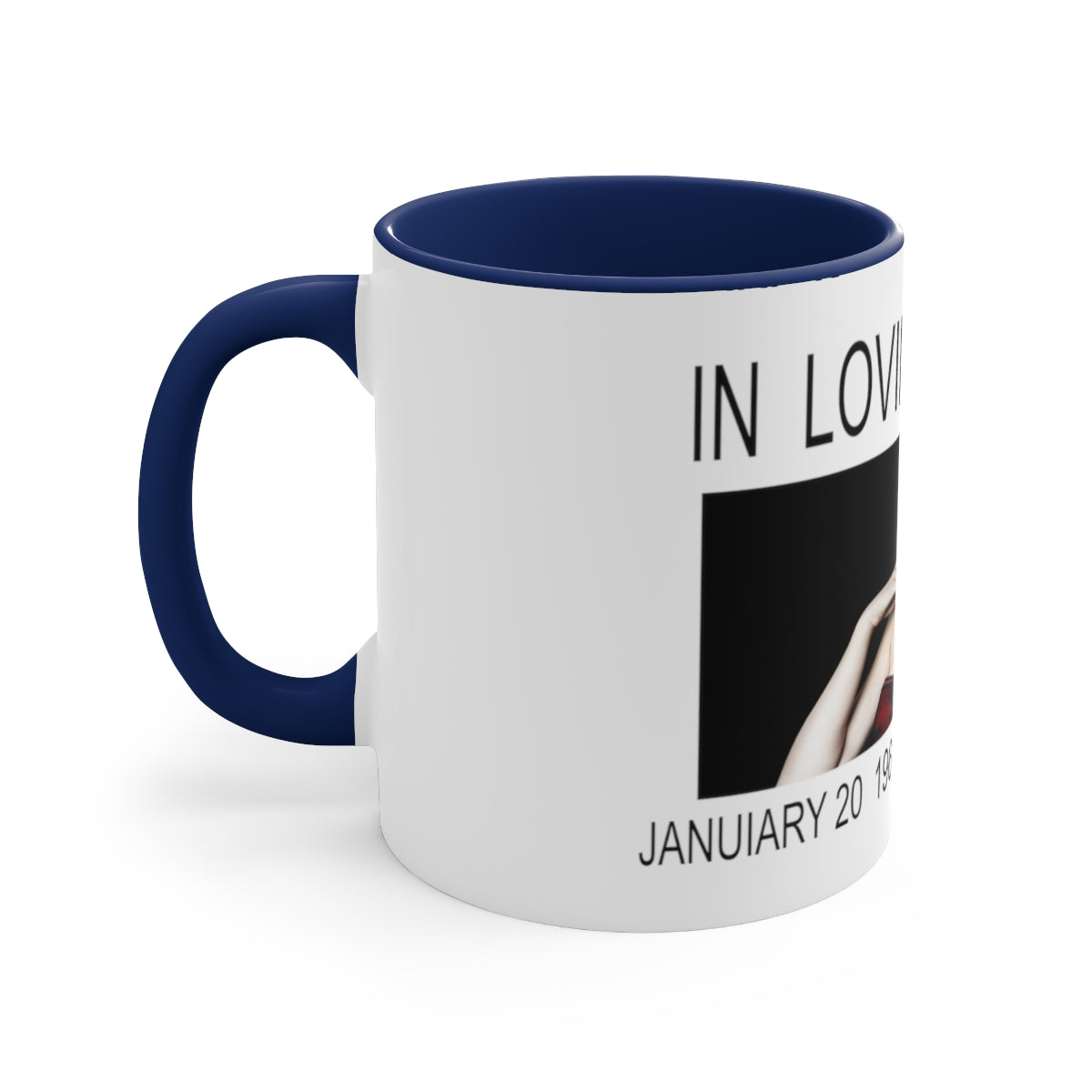 In loving memory sample Accent Coffee Mug, 11oz