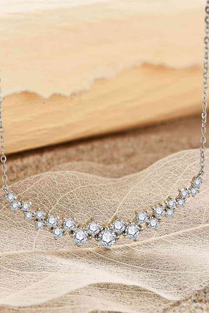 1.64 Carat Moissanite 925 Sterling Silver Necklace