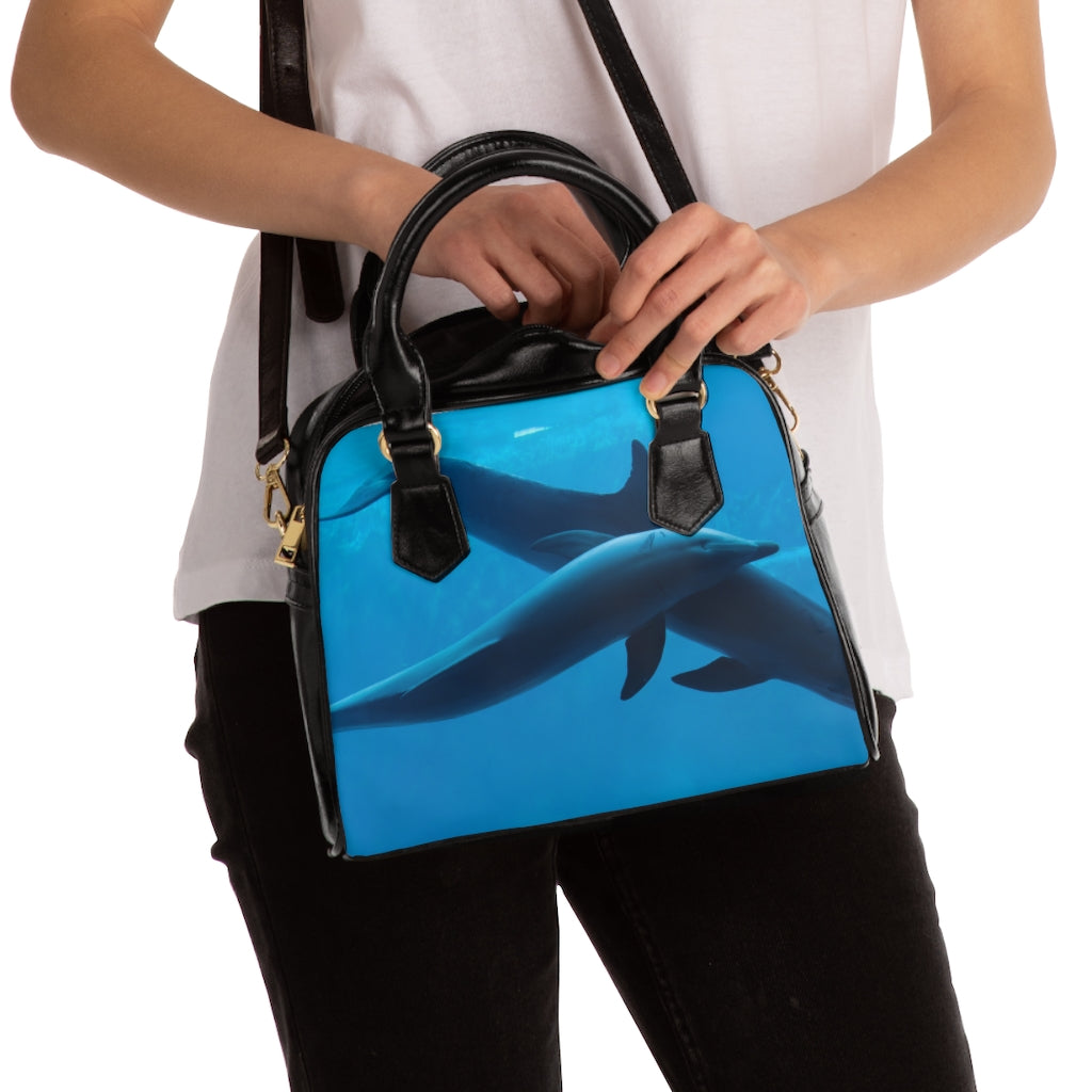 Dolphin Shoulder Handbag