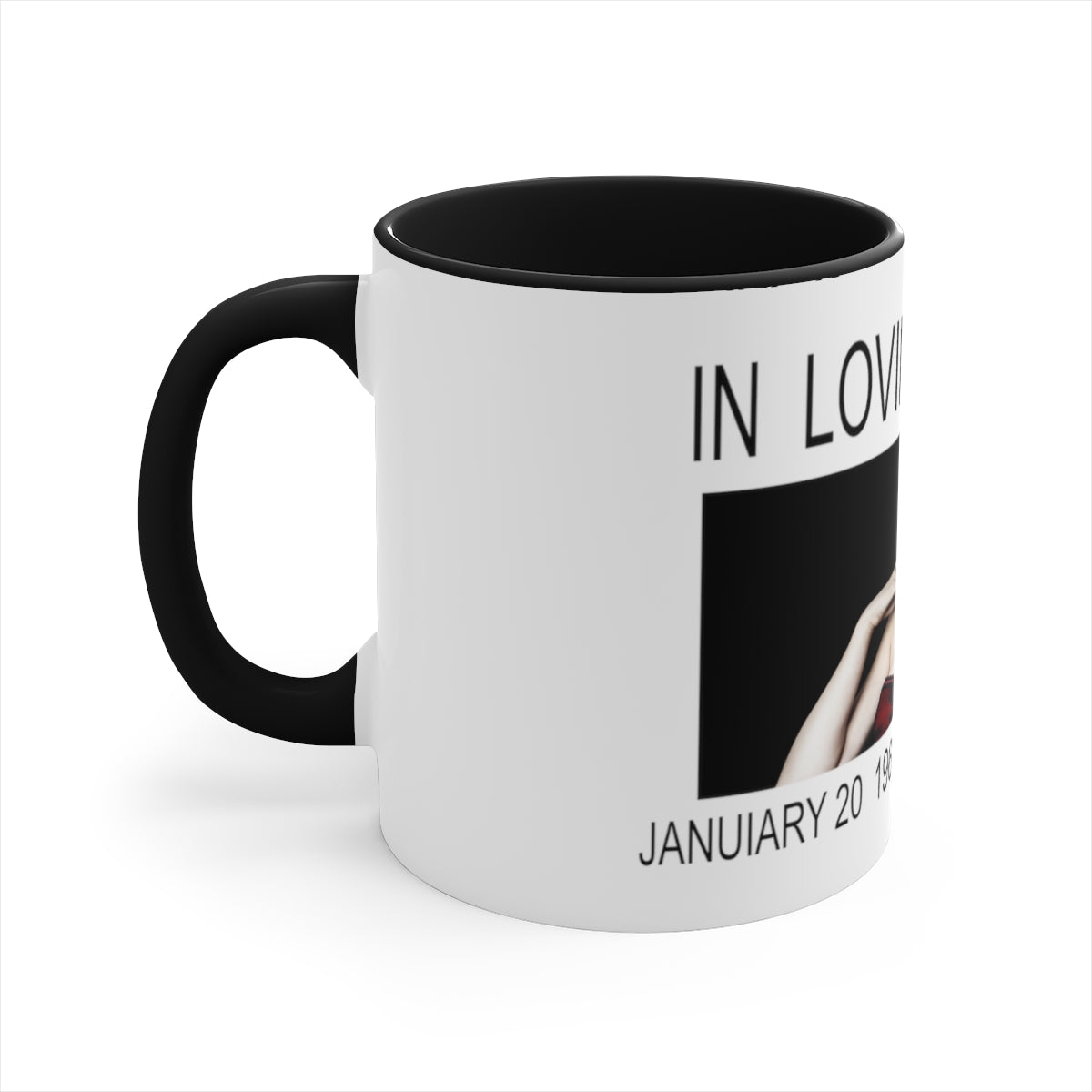 In loving memory sample Accent Coffee Mug, 11oz