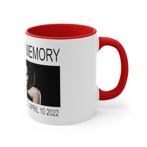 In loving memory sample Accent Coffee Mug, 11oz