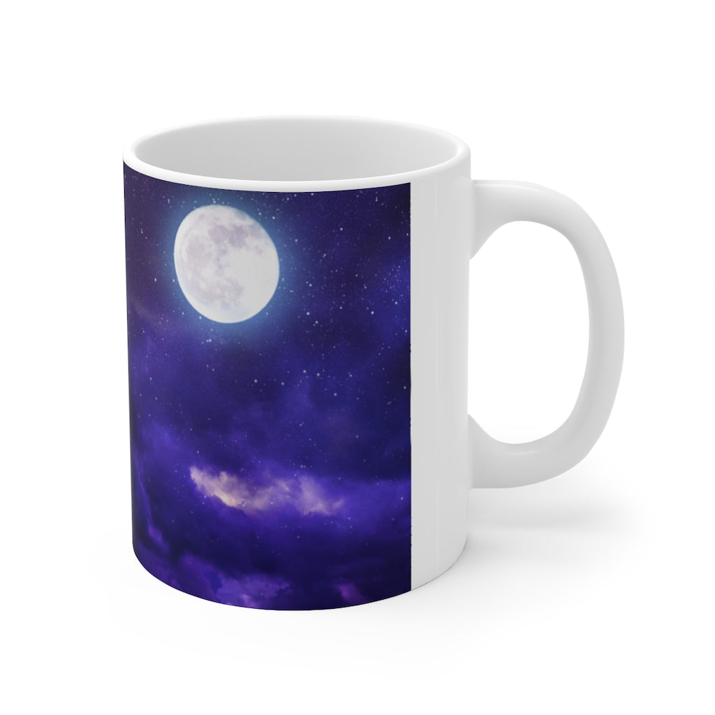 vampire moon sky  Ceramic Mug 11oz
