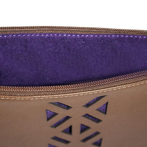 Leather PractiPouch Large - Sienna