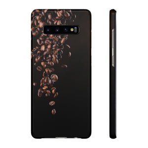 Coffee bean iphone Snap Cases