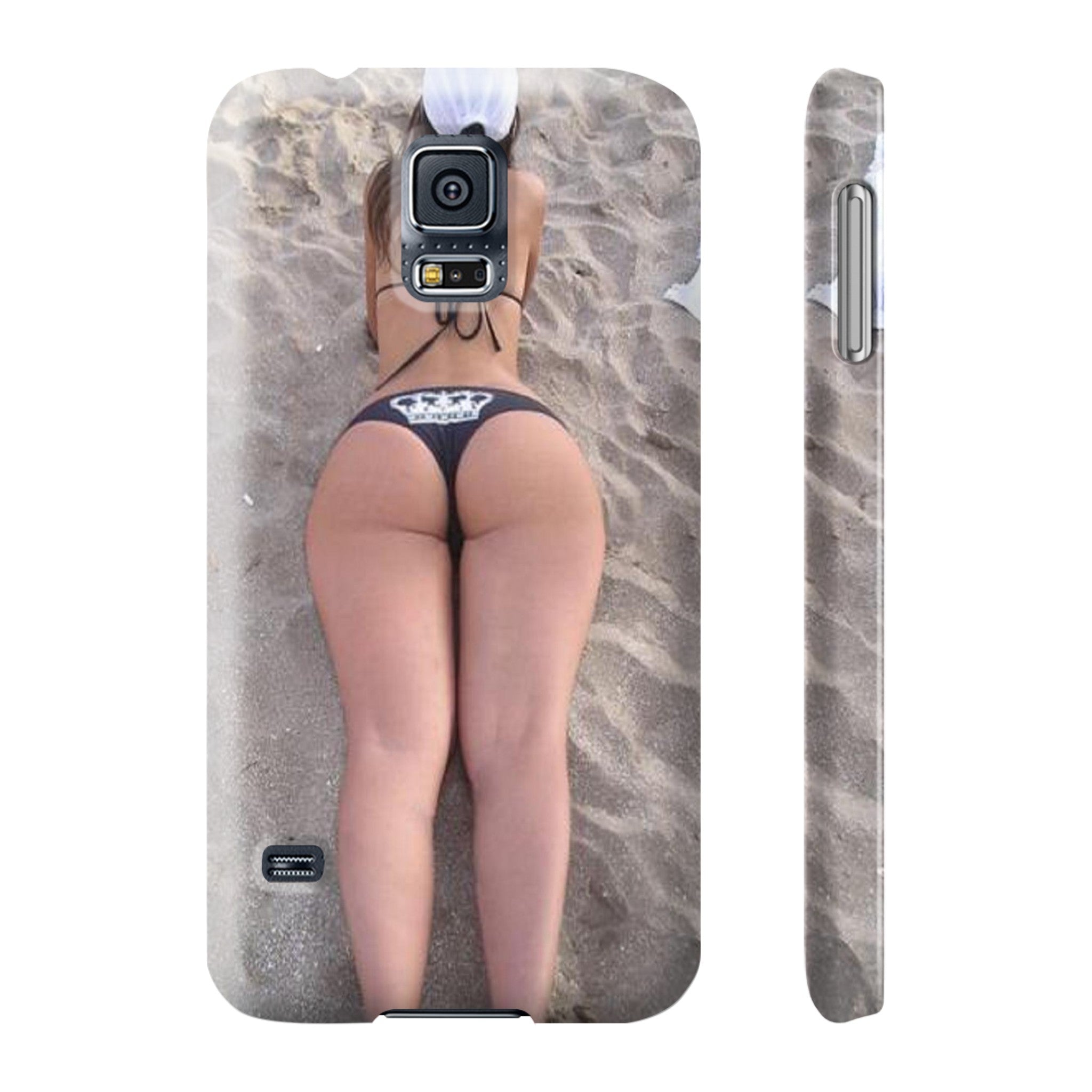 BOOTY QUEEN BEACH Phone Case