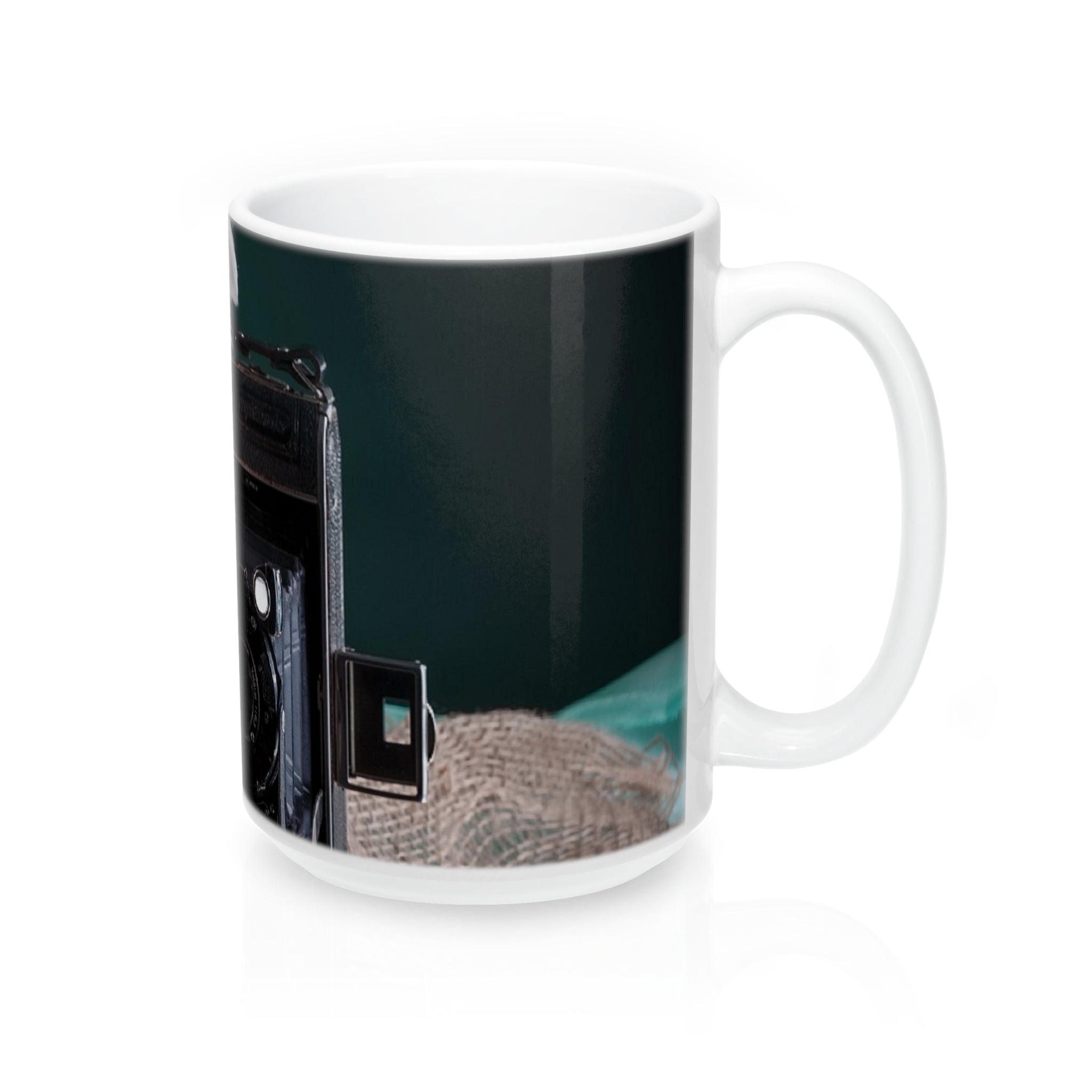 Puppy Photographer cute Wraparound  Mugs