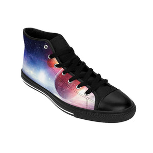 Outer space custom printed Men's Classic Sneakers
