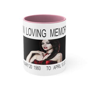 In loving memory sample Accent Coffee Mug, 11oz