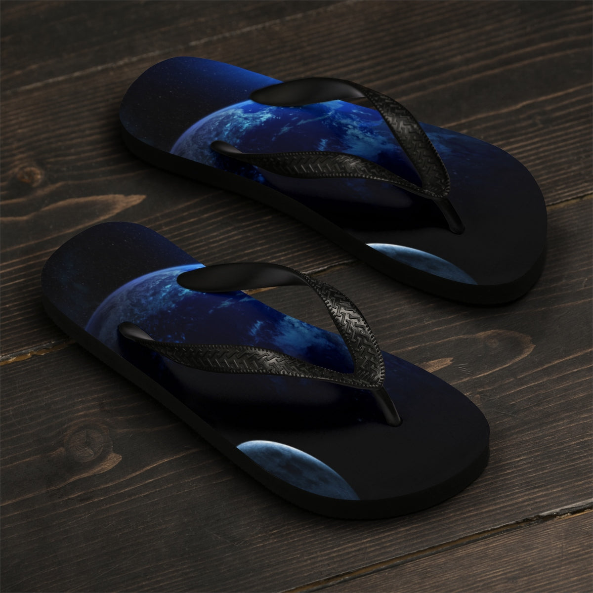 Planet Earth  Unisex Flip-Flops