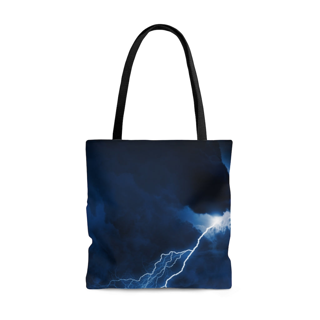 Stormy sky AOP Tote Bag