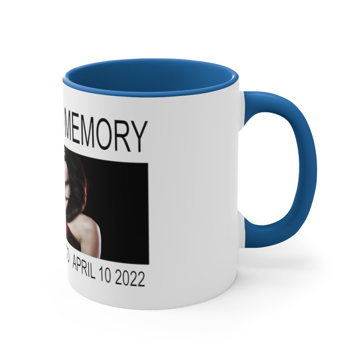 In loving memory sample Accent Coffee Mug, 11oz