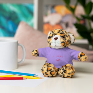 I LOVE YOU AMY Stuffed Animals with Tee