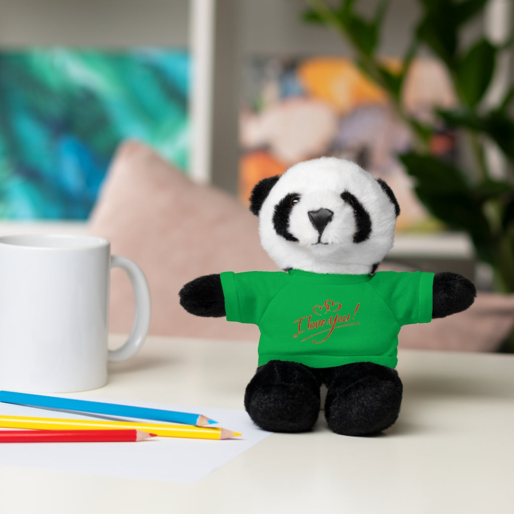 I love you Stuffed Animals with Tee