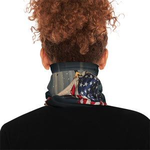 American bald eagle Lightweight Neck Gaiter by the xm world