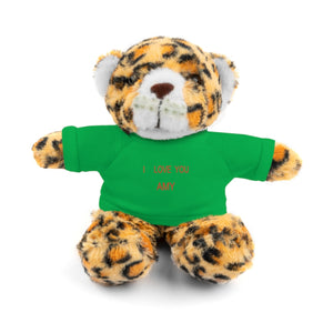 I LOVE YOU AMY Stuffed Animals with Tee