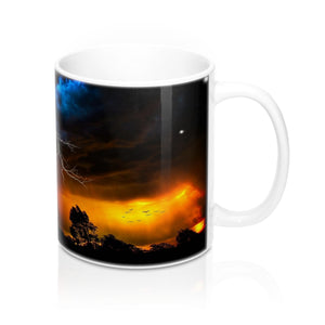 LIGHTNING AND COLORFUL SKY Mug 11oz