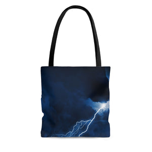 Stormy sky AOP Tote Bag