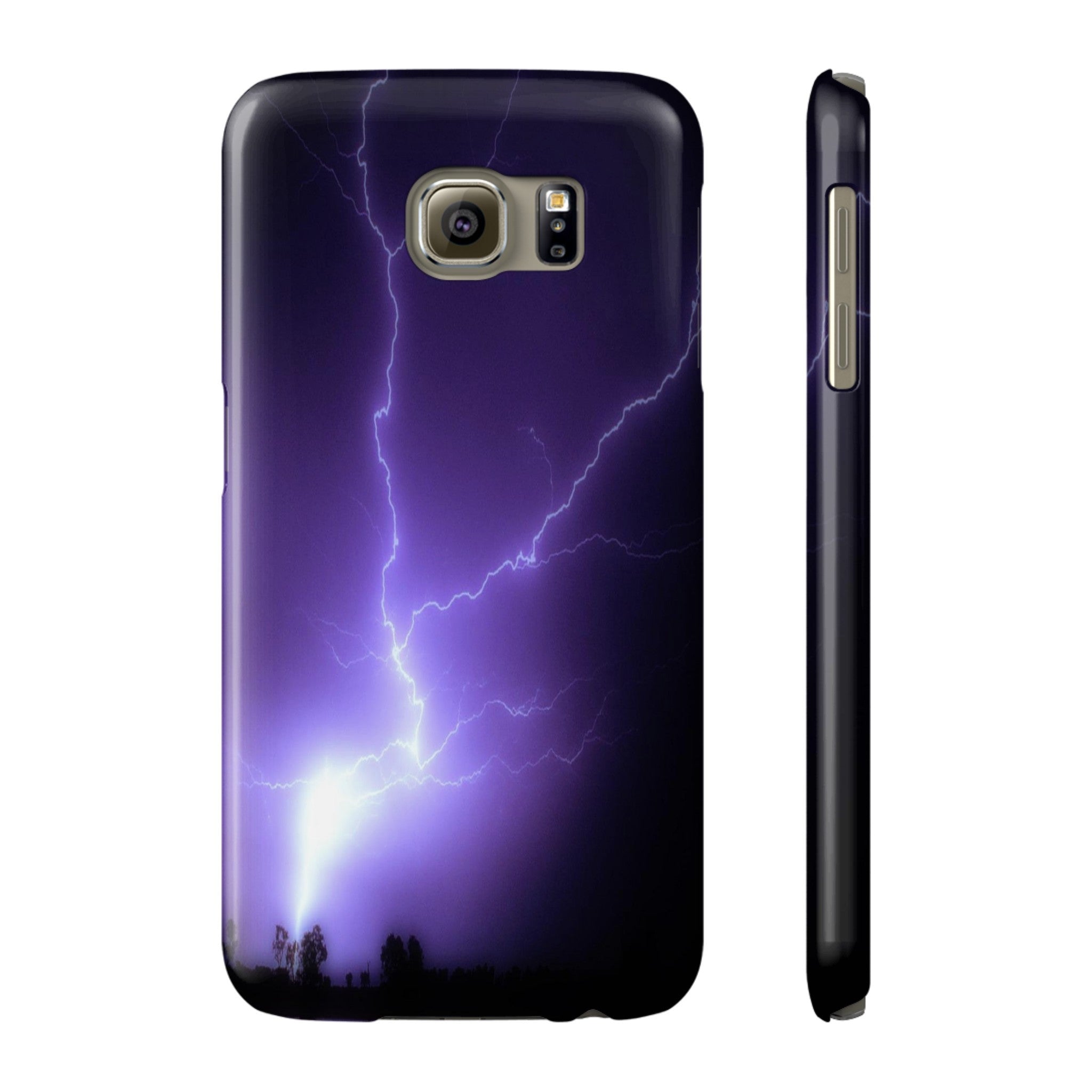 Purple Lightning  All US Phone cases