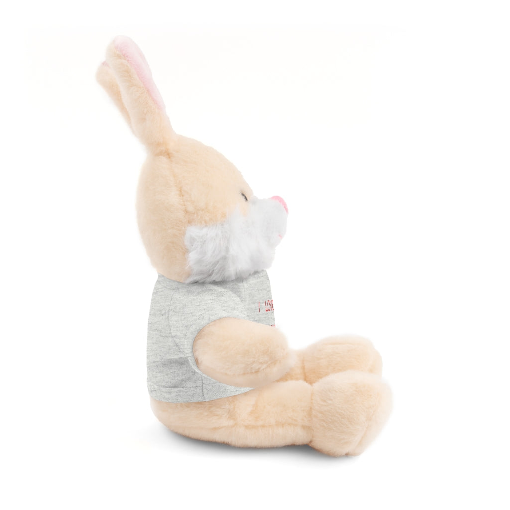 I LOVE YOU AMY Stuffed Animals with Tee