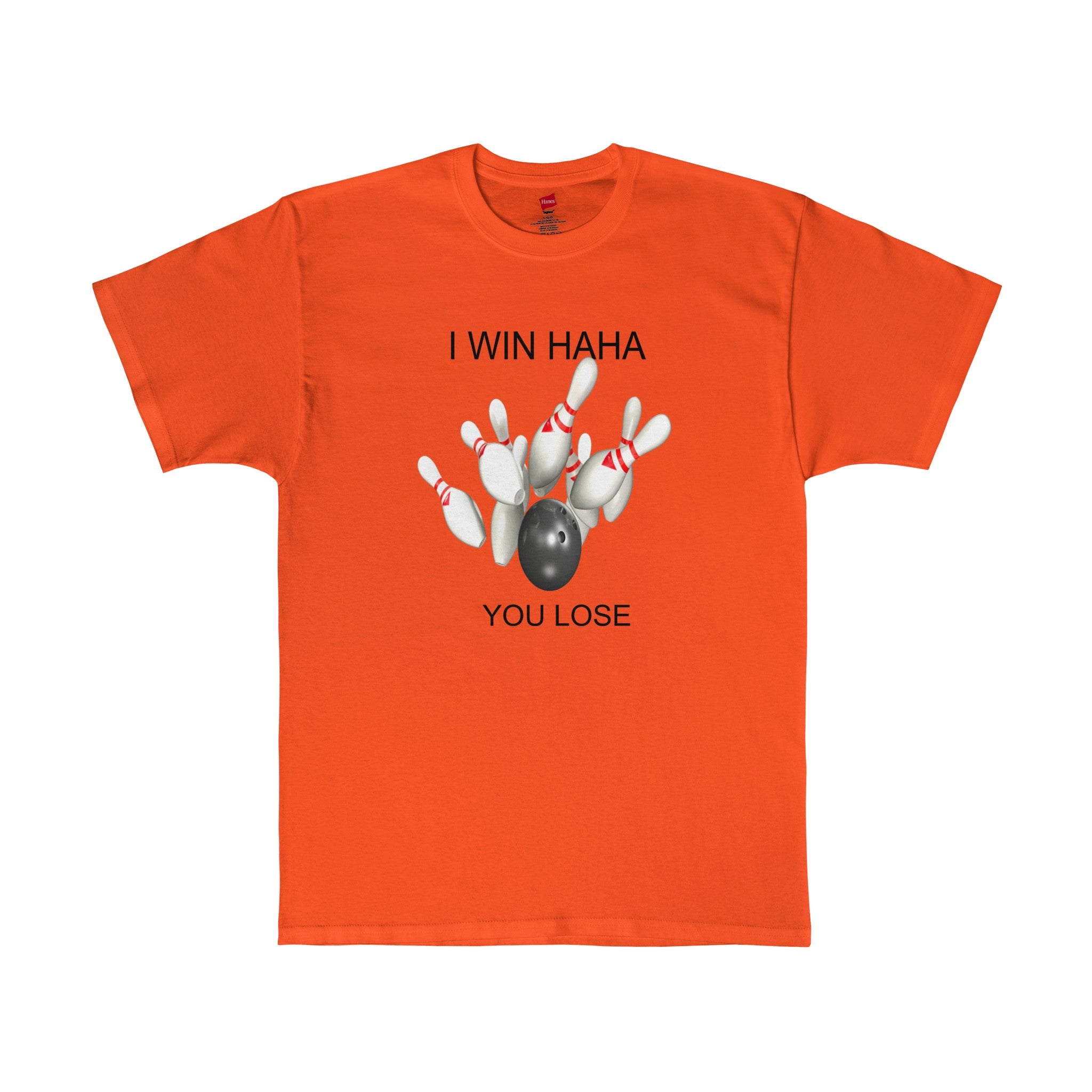 Funny Bowling Tagless T-Shirt