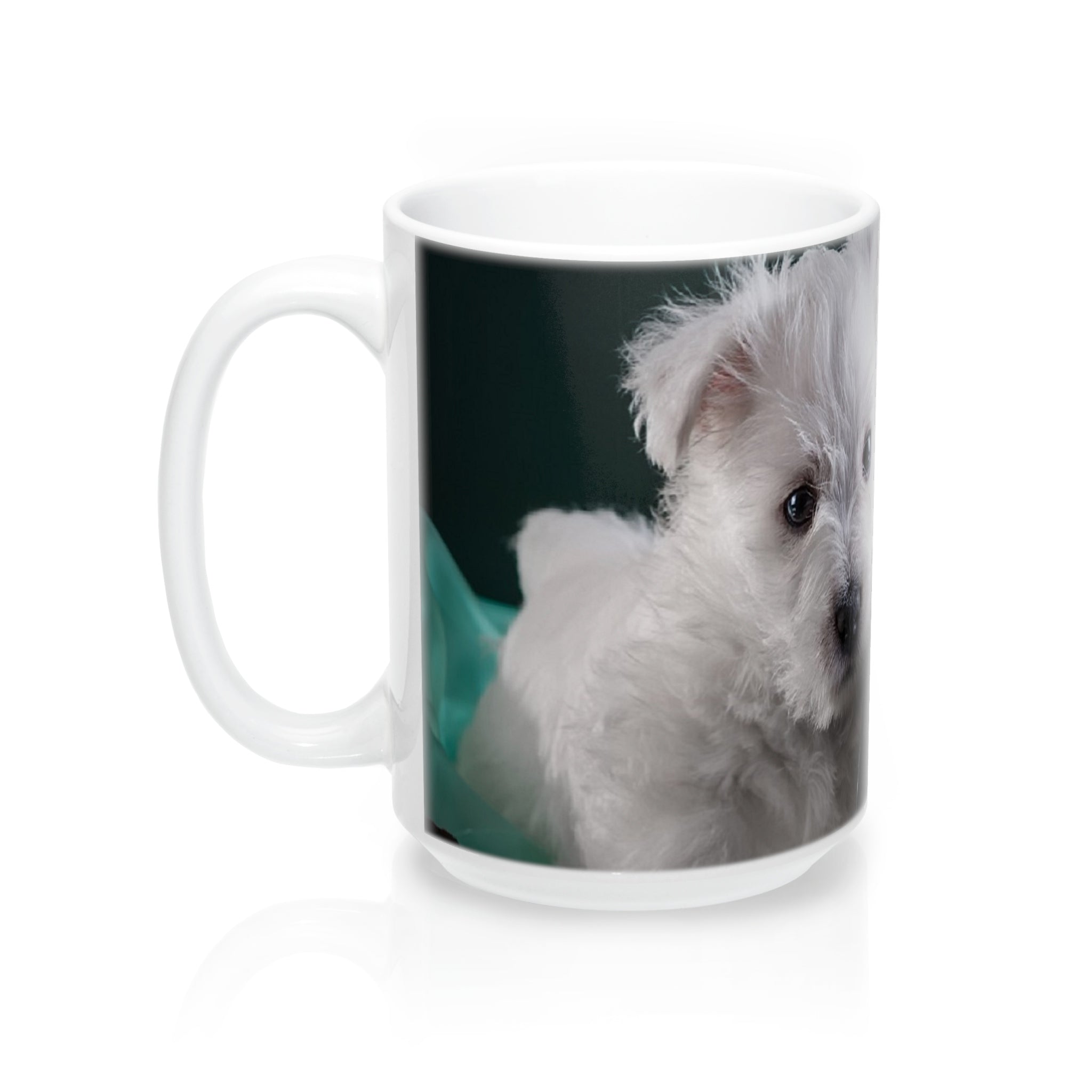 Puppy Photographer cute Wraparound  Mugs
