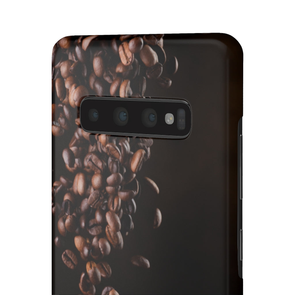 Coffee bean iphone Snap Cases